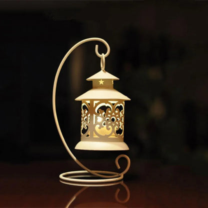 Bougie Fer Forgé Vintage Ajourée