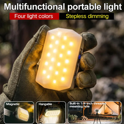 Lampe Camping LED Portable Rechargeable Type-C