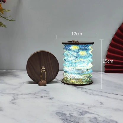 Lampe Livre Pliable Style Japonais USB
