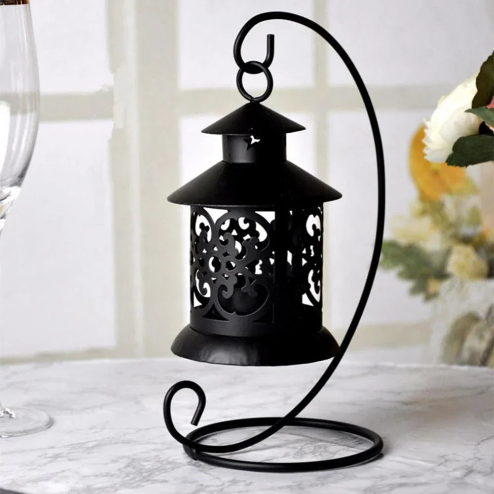 Bougie Fer Forgé Vintage Ajourée