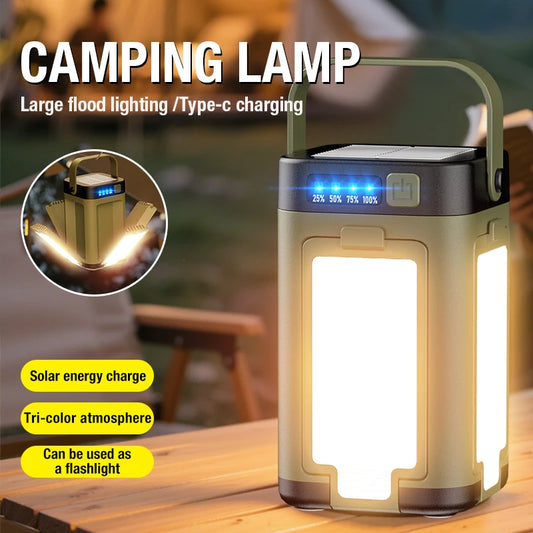 Lampe Camping LED Portable Rechargeable Type-C