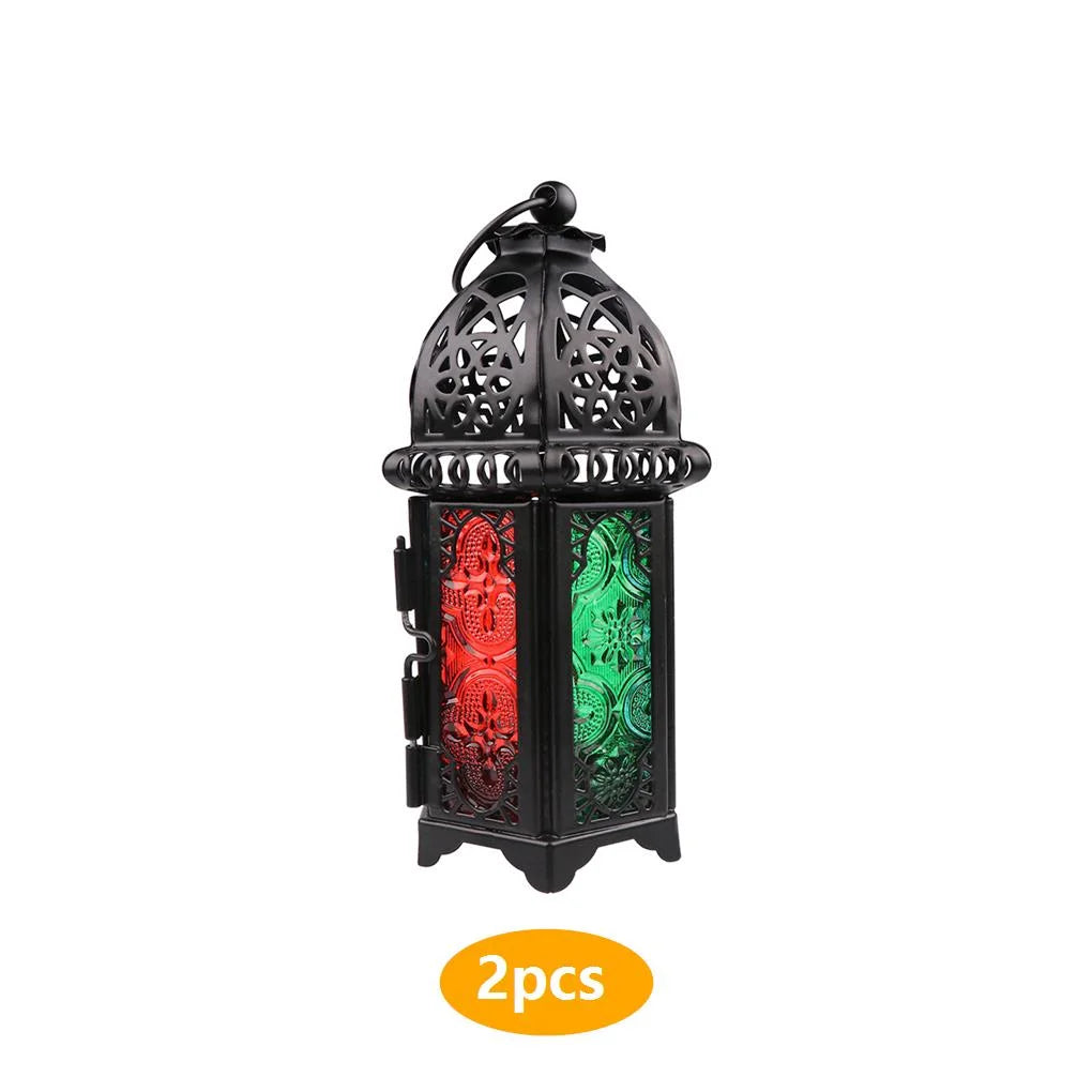 Chandelier Marocain Oriental Verre Cristal