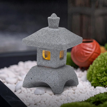 Lanterne Pagode Zen LED