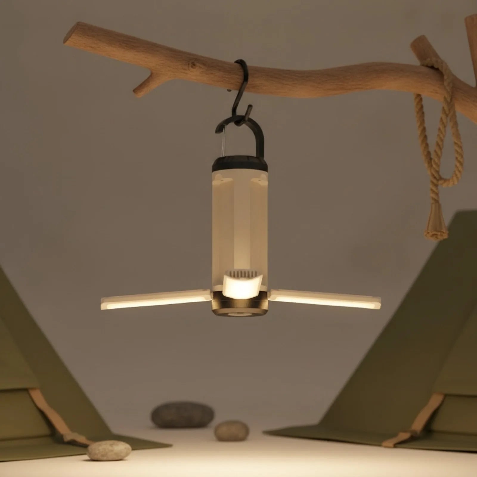 Lanterne Camping LED Portable LY23 - 6 Modes Luminosité