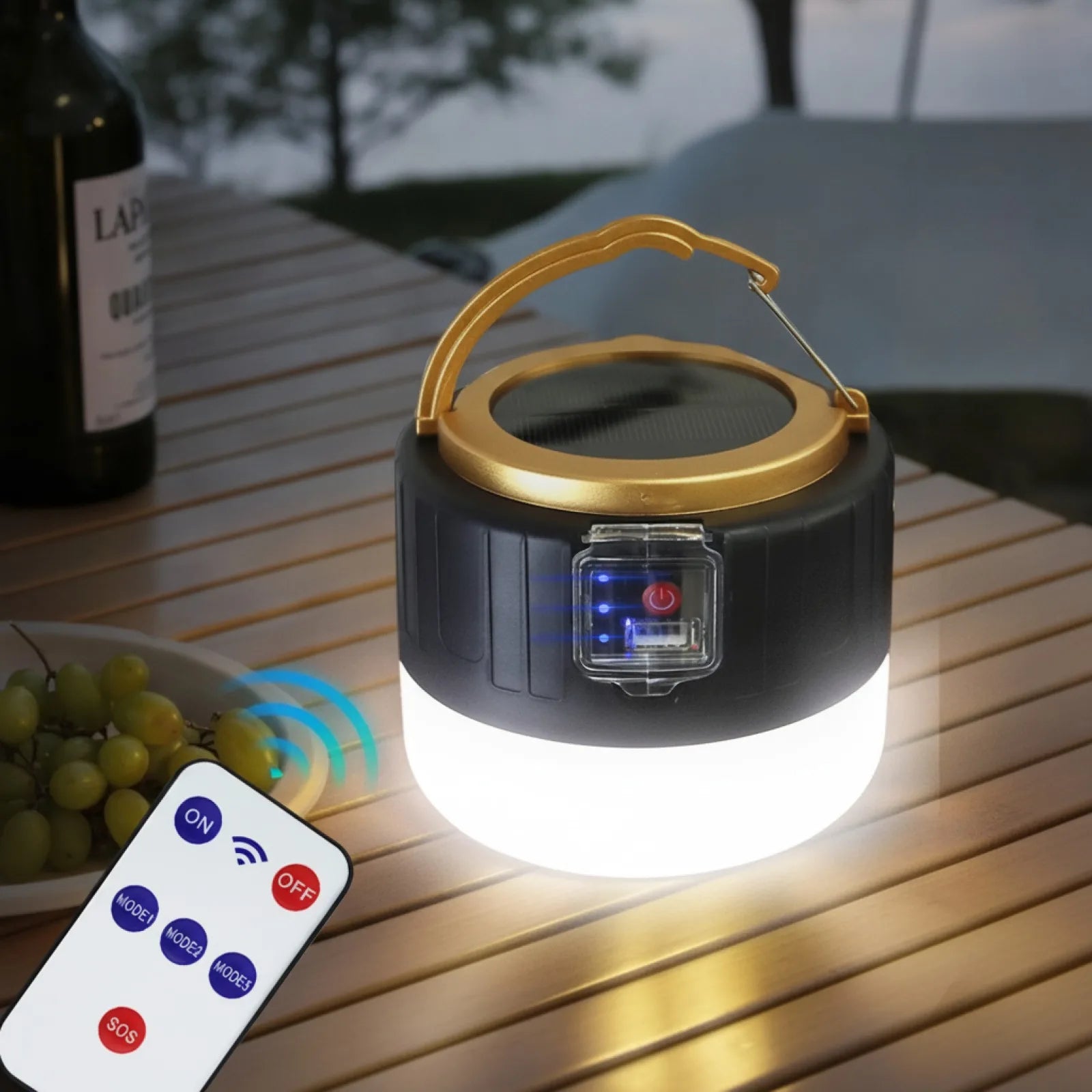 Lampe Solaire LED Puissante & Étanche