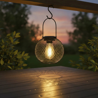 Lanterne Solaire Suspendue Jardin