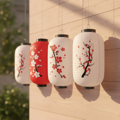 Lanterne Japonaise Traditionnelle Ambiance Festive