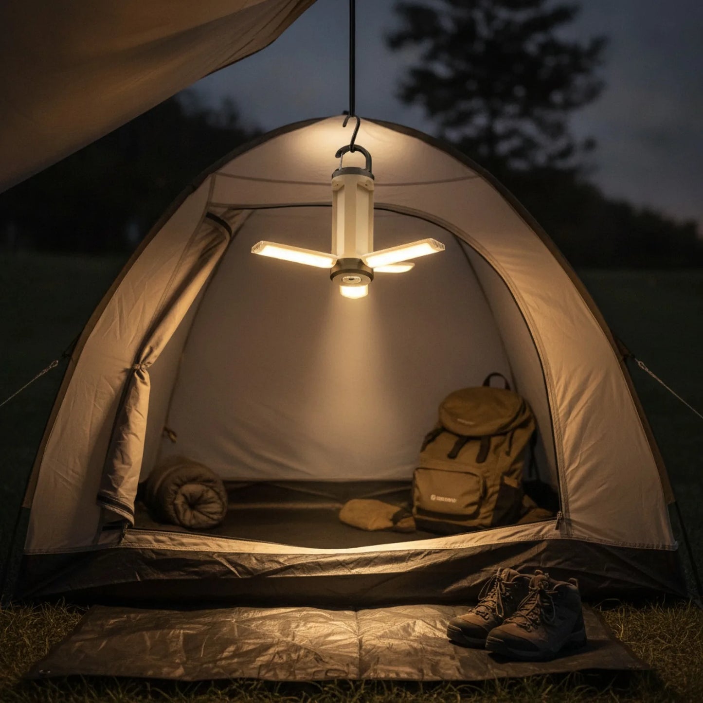 Lanterne Camping LED Portable LY23 - 6 Modes Luminosité