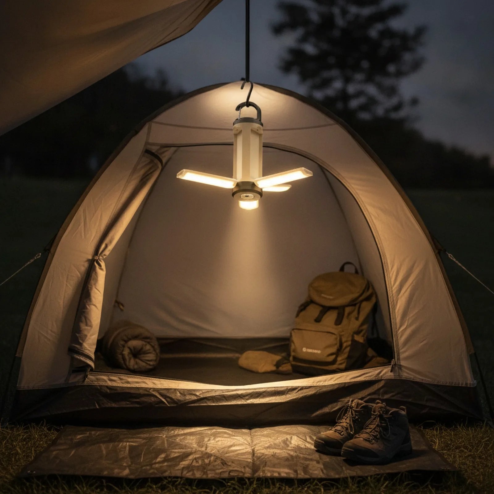 Lanterne Camping LED Portable LY23 - 6 Modes Luminosité