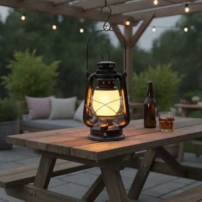 Lanterne Cheval LED Vintage Rechargeable