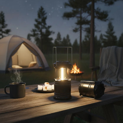 Lampe Camping HOMEFISH : Lumière Portable & Polyvalente