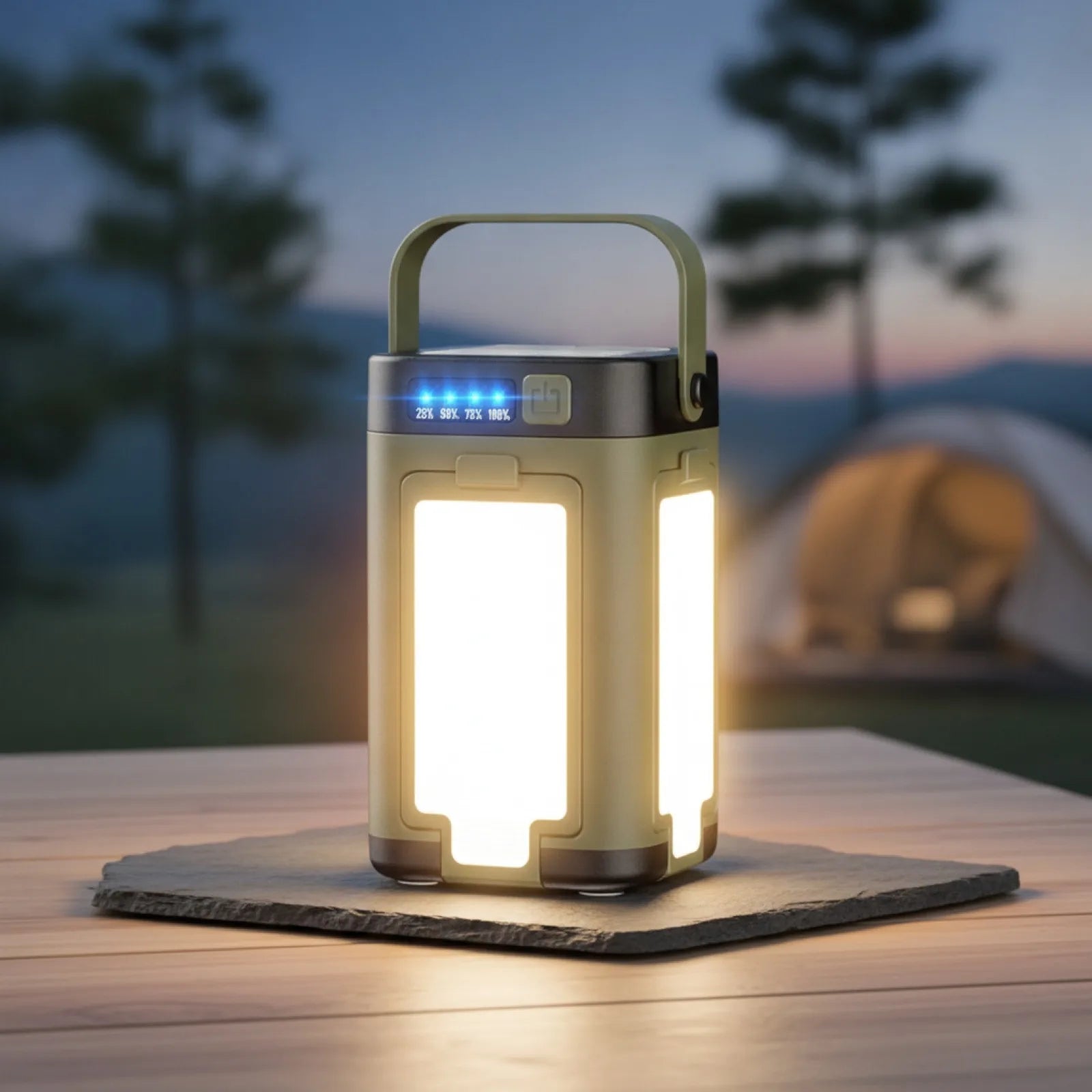 Lampe Camping LED Portable Rechargeable Type-C