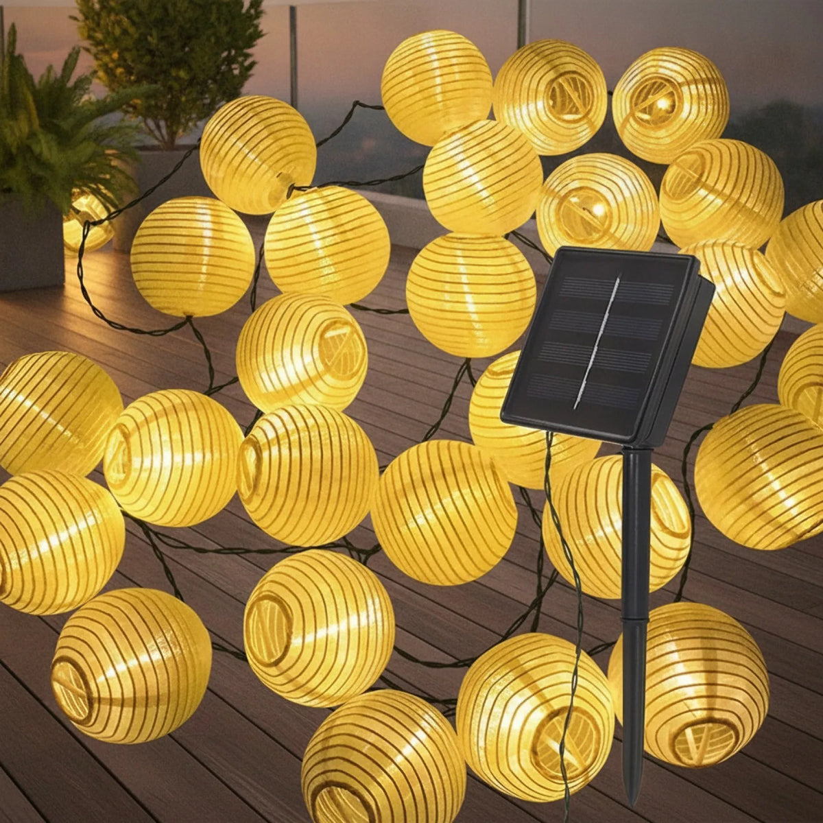 Guirlande Solaire LED Extérieure Féerique